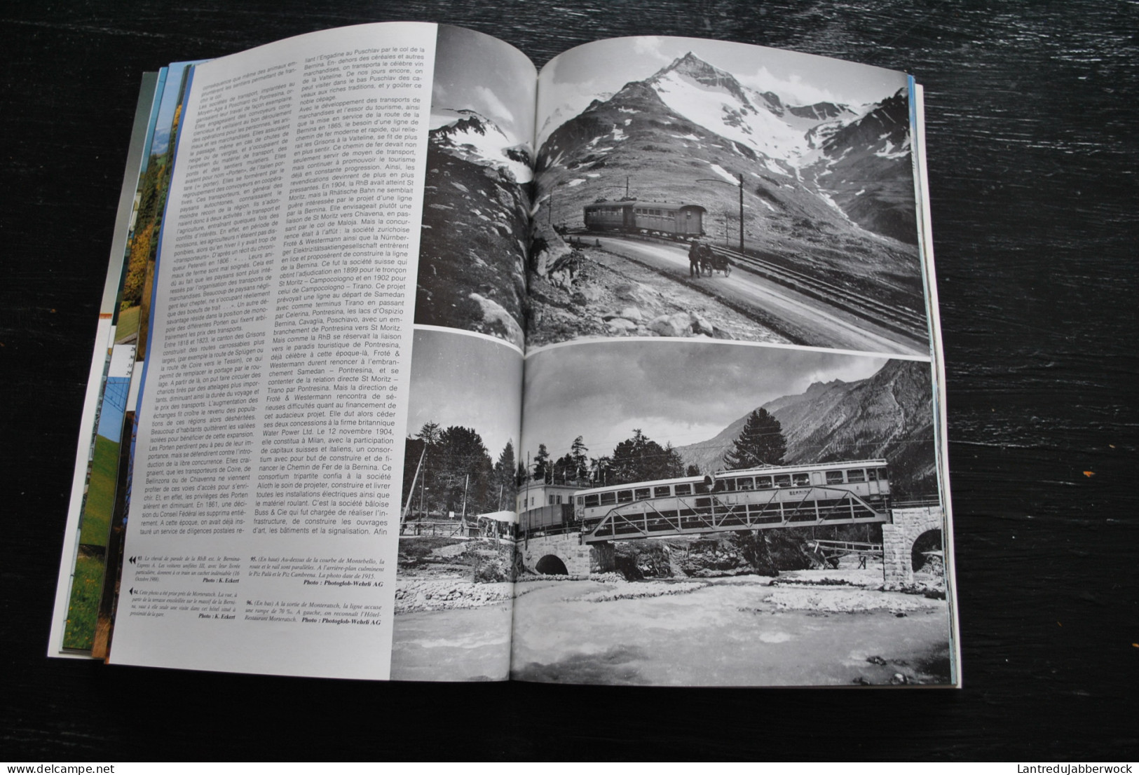 Le Train Hors série ASMUS Les chemins de fer rhétiques 2è part Coire Arosa Bellinzona Mesocco La Berninabahn St Moritz