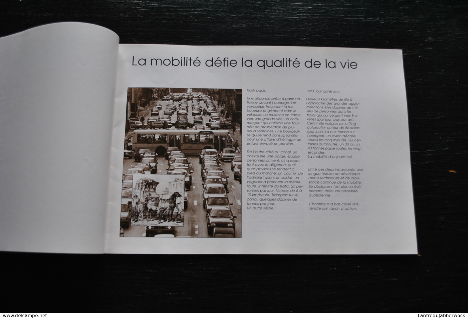 Une Voie D'avenir Revue De Promotion C'est à Dire 04 - 1991  Plan Star 21 Objectif 2000 SNCB NMBS Chemin De Fer Train - Chemin De Fer & Tramway