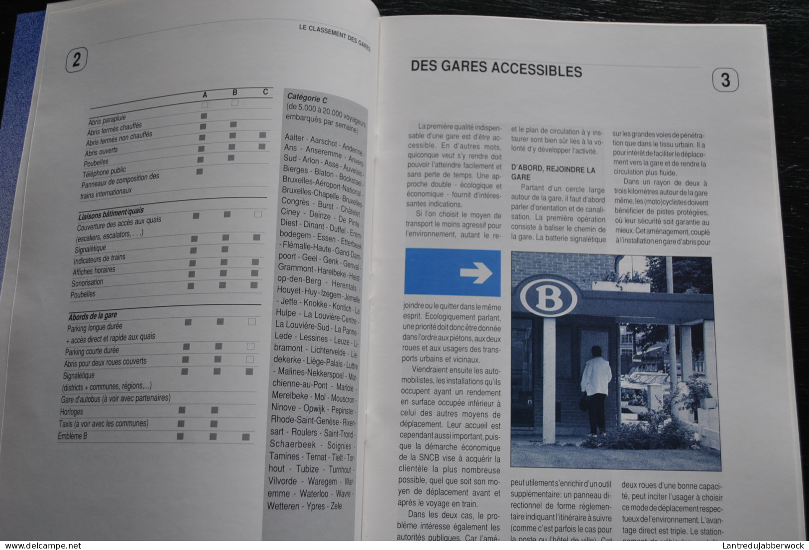 Investir Dans L'accueil Un Plan De Rénovation Pour Les Gare - La Ligne SNCB En Architecture Design Et Environnement NMBS - Bahnwesen & Tramways