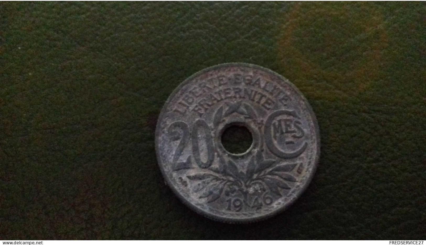 BS2 / 20 CENTIMES 1946 ZINC - 20 Centimes