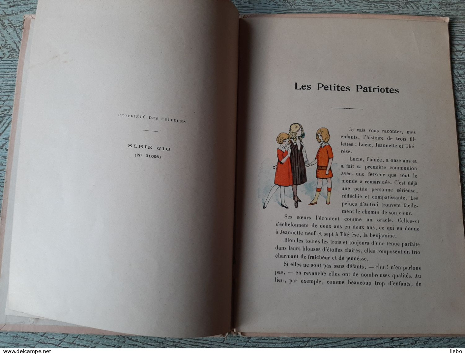 Les Petites Patriotes Félicité David Illustrations De Hérouard Mame Tours Guerre Ww1 Rare - 1701-1800