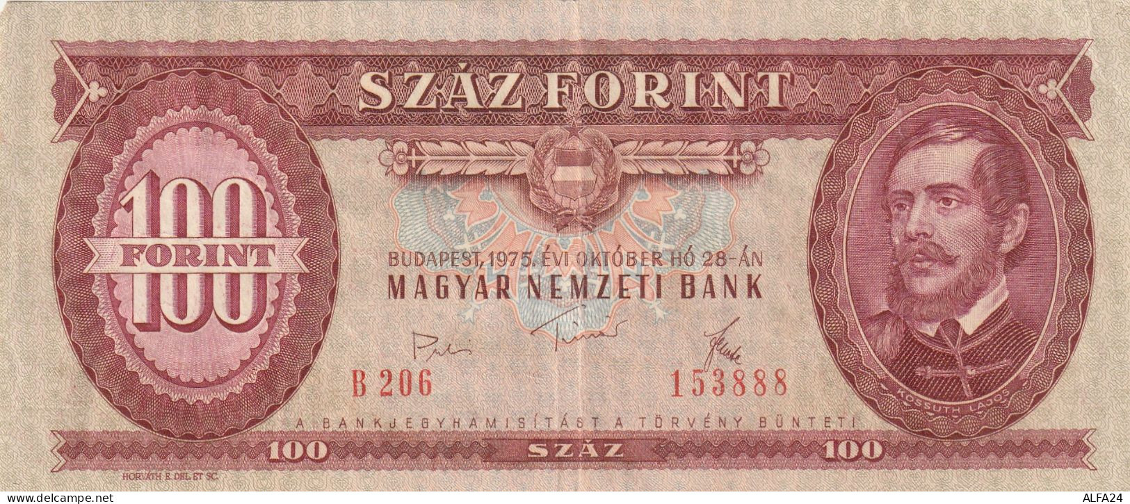 BANCONOTA UNGHERIA 100 VF  (B_657 - Hungary