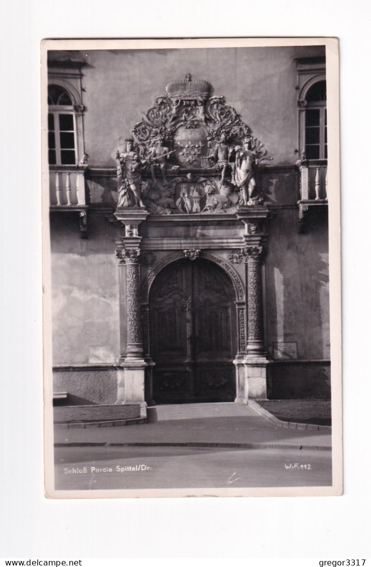 E5966) SPITTAL A. D. DRAU - Schloß PORCIA - Hochglanz FOTO AK - Spittal An Der Drau