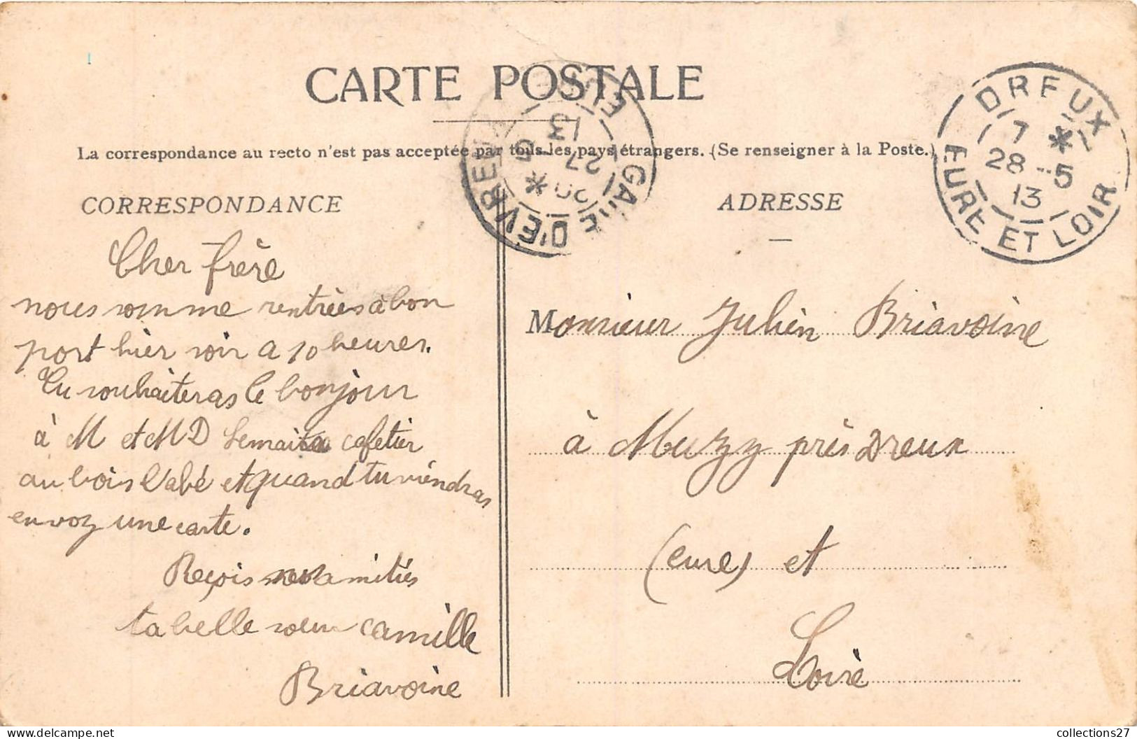 27-CONCHES- UNION COMMERCIALE ET INDUSTRIELLE DE CONCHES CAVALCADES DU 19 SEP 1909 - Conches-en-Ouche