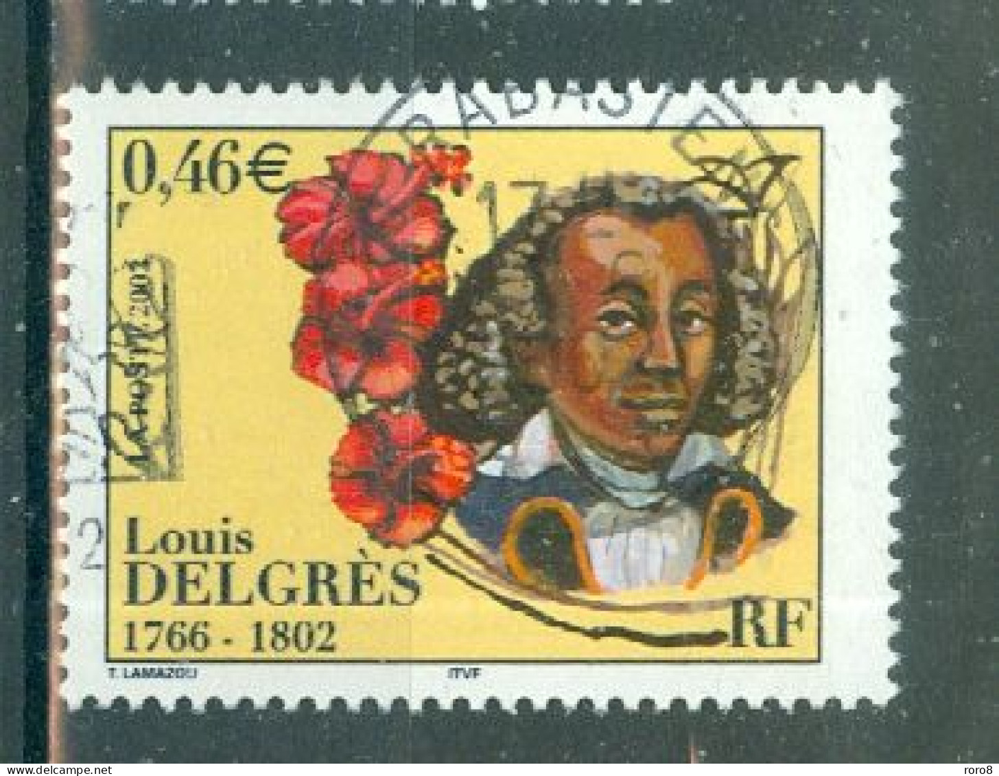 FRANCE - N°3491 Oblitéré - Bicentenaire De La Légion Mort De Louis Delgrès (1766-1802). - Oblitérés