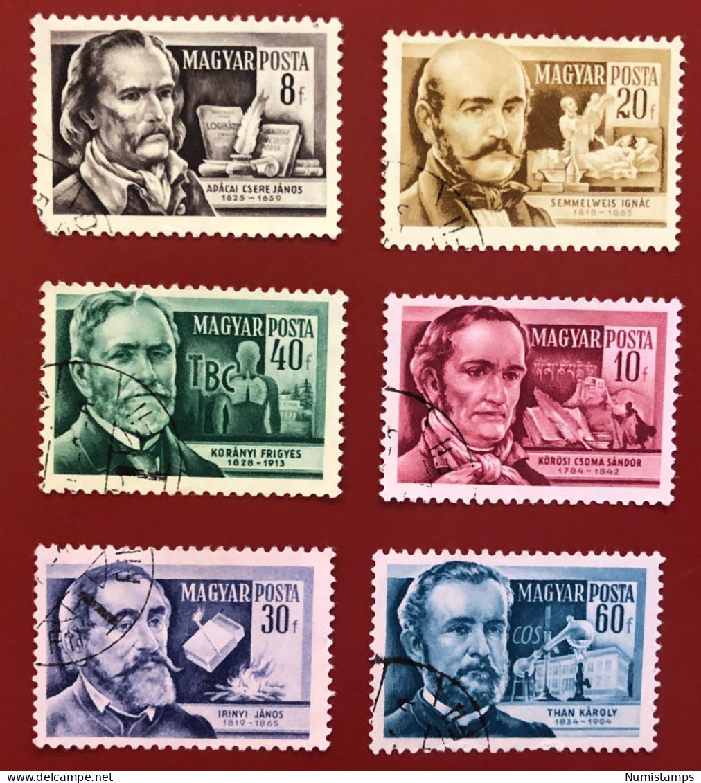 Ungheria - Francobolli Del 1954 - Used Stamps