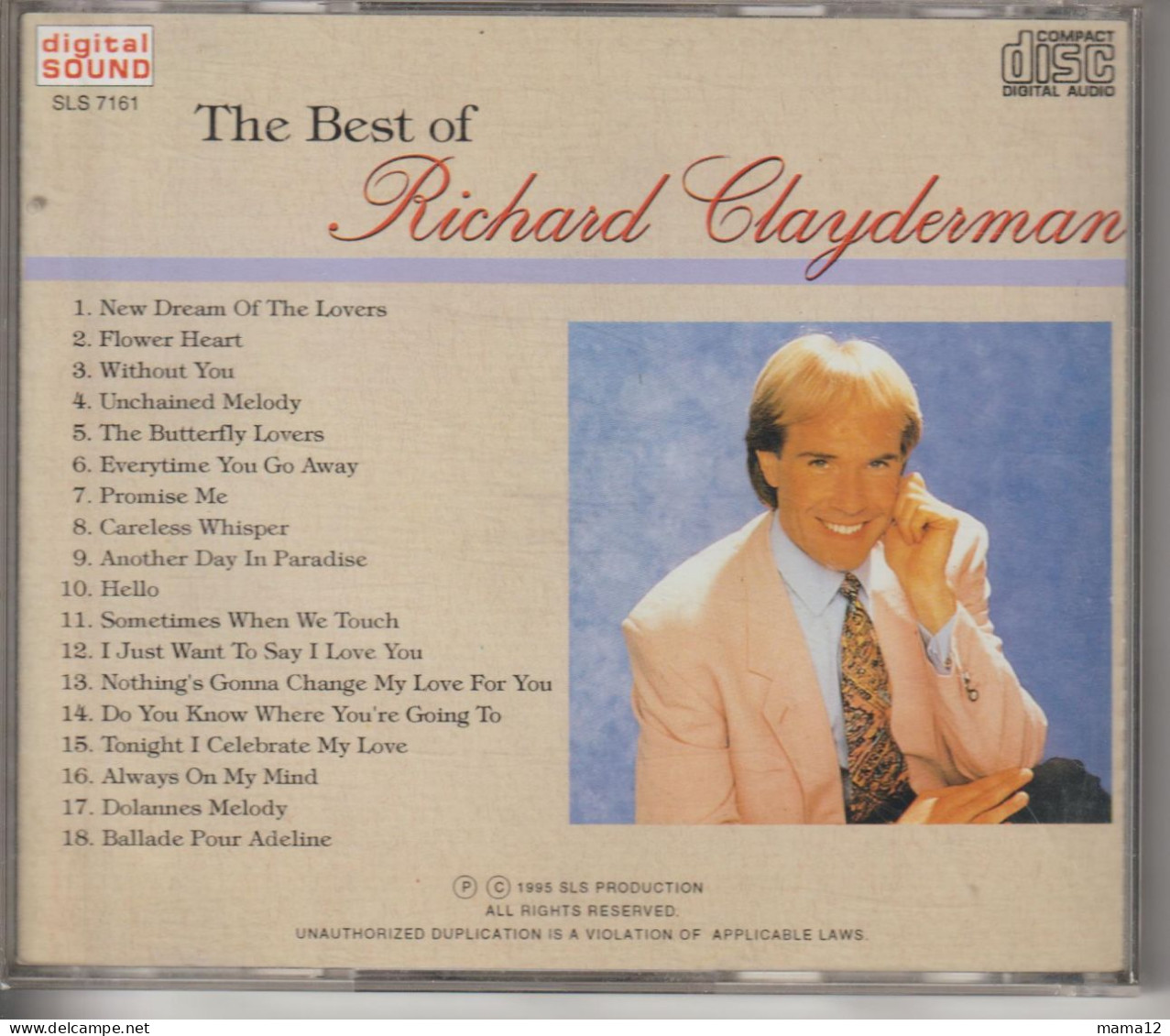 RICHARD CLAYDERMAN - Otros - Canción Francesa