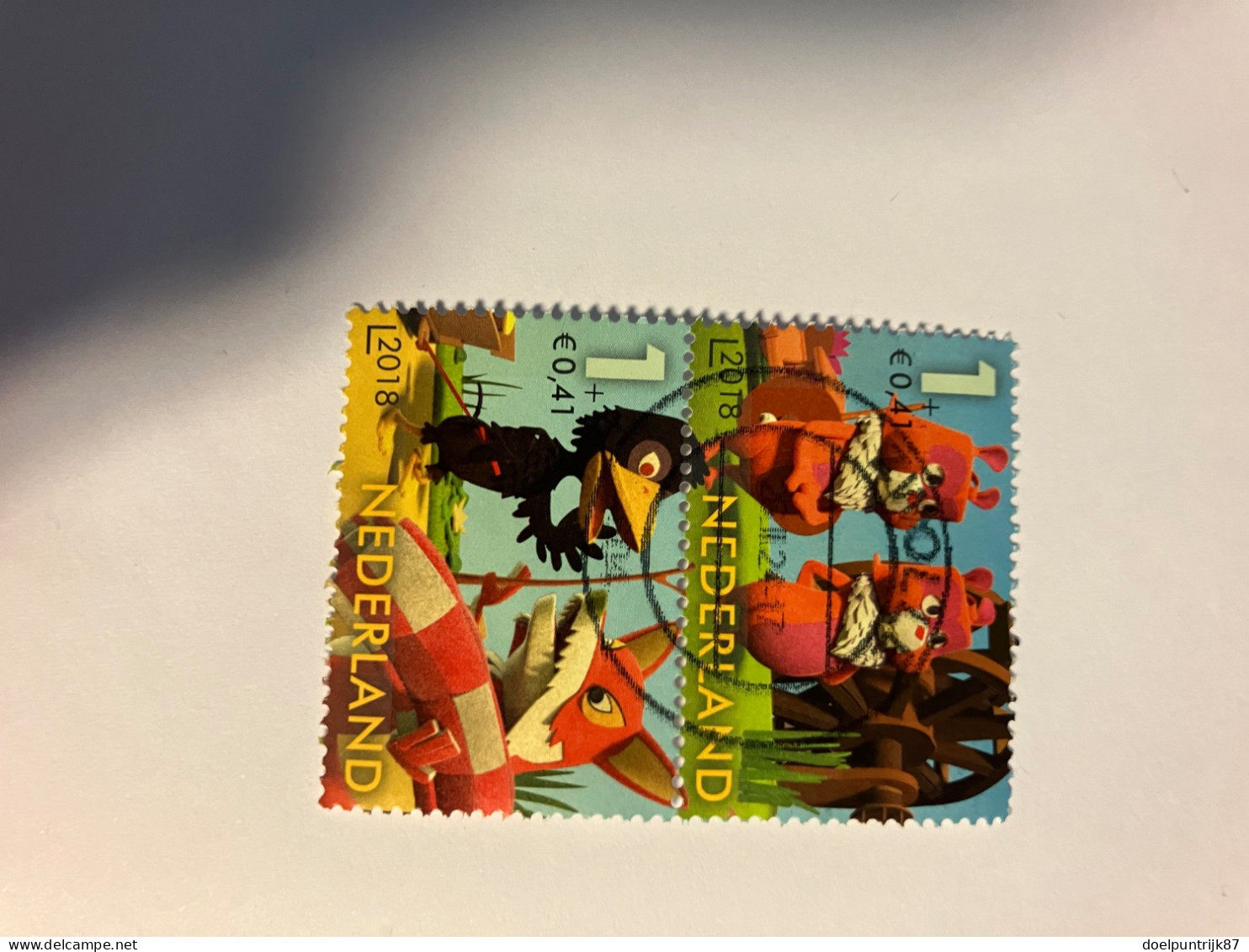 Blokje Kinderzegels 2018 - Used Stamps