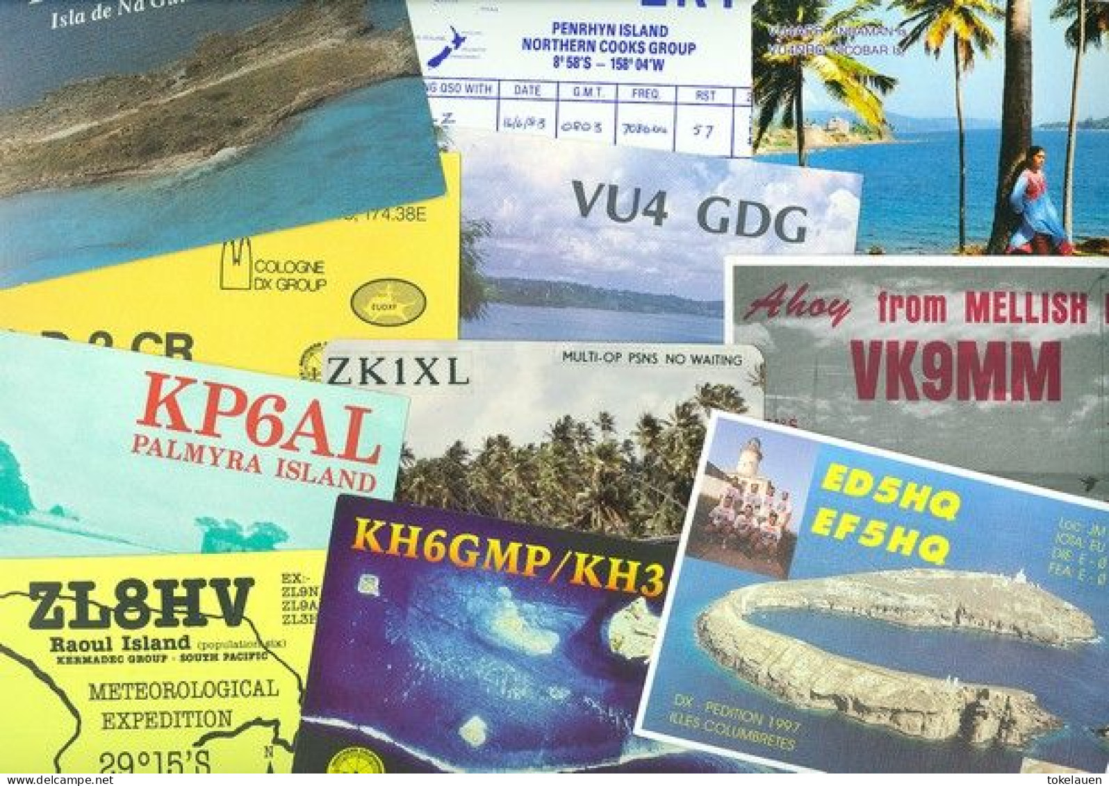 Lot Collection 26x Radio Qsl Cards - Other & Unclassified