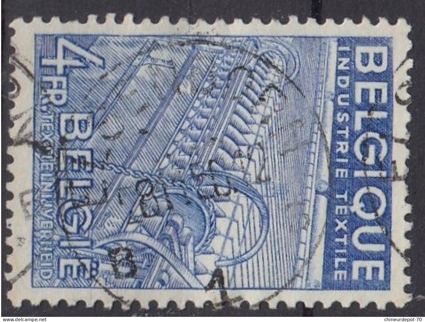 INDUSTRIE TEXTILE CACHET ELSENBORN - Used Stamps