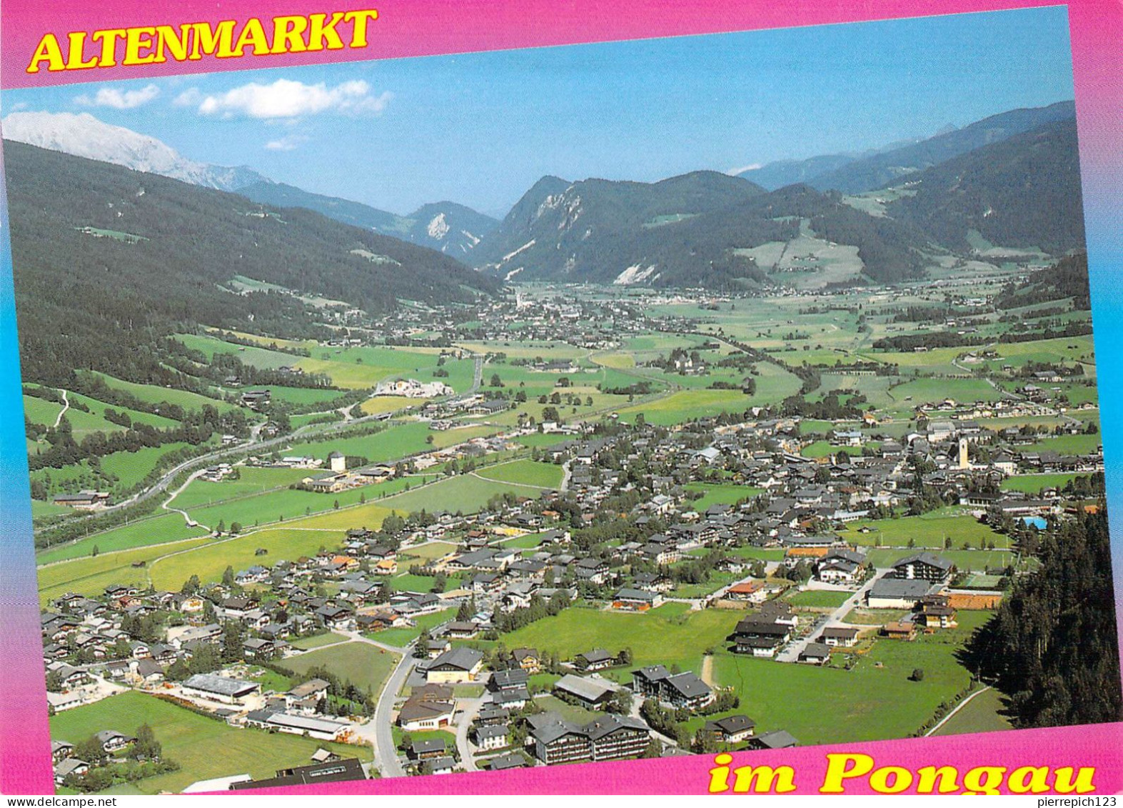 Altenmarkt Im Pongau - Vue Aérienne - Altenmarkt Im Pongau