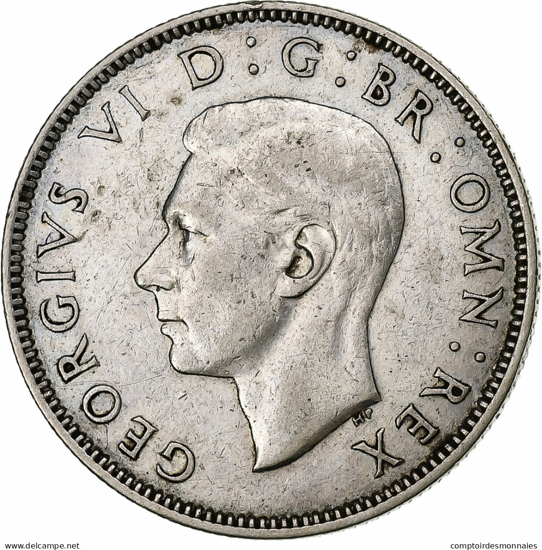 Grande-Bretagne, George VI, Two Shillings, 1941, British Royal Mint, Argent - J. 1 Florin / 2 Shillings