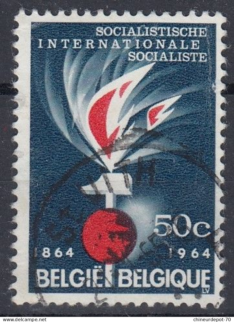 SOCIALISTISCHE INTERNATIONALE SOCIALISTE 50c 1964 CACHET ST VITH - Oblitérés