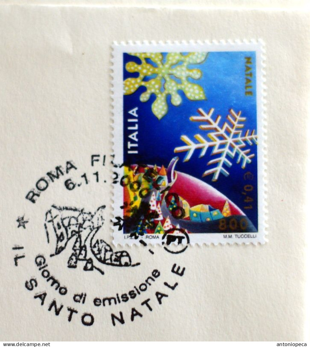 ITALIA 2000, NATALE, NOEL, CHRISTMAS, FDC - Weihnachten