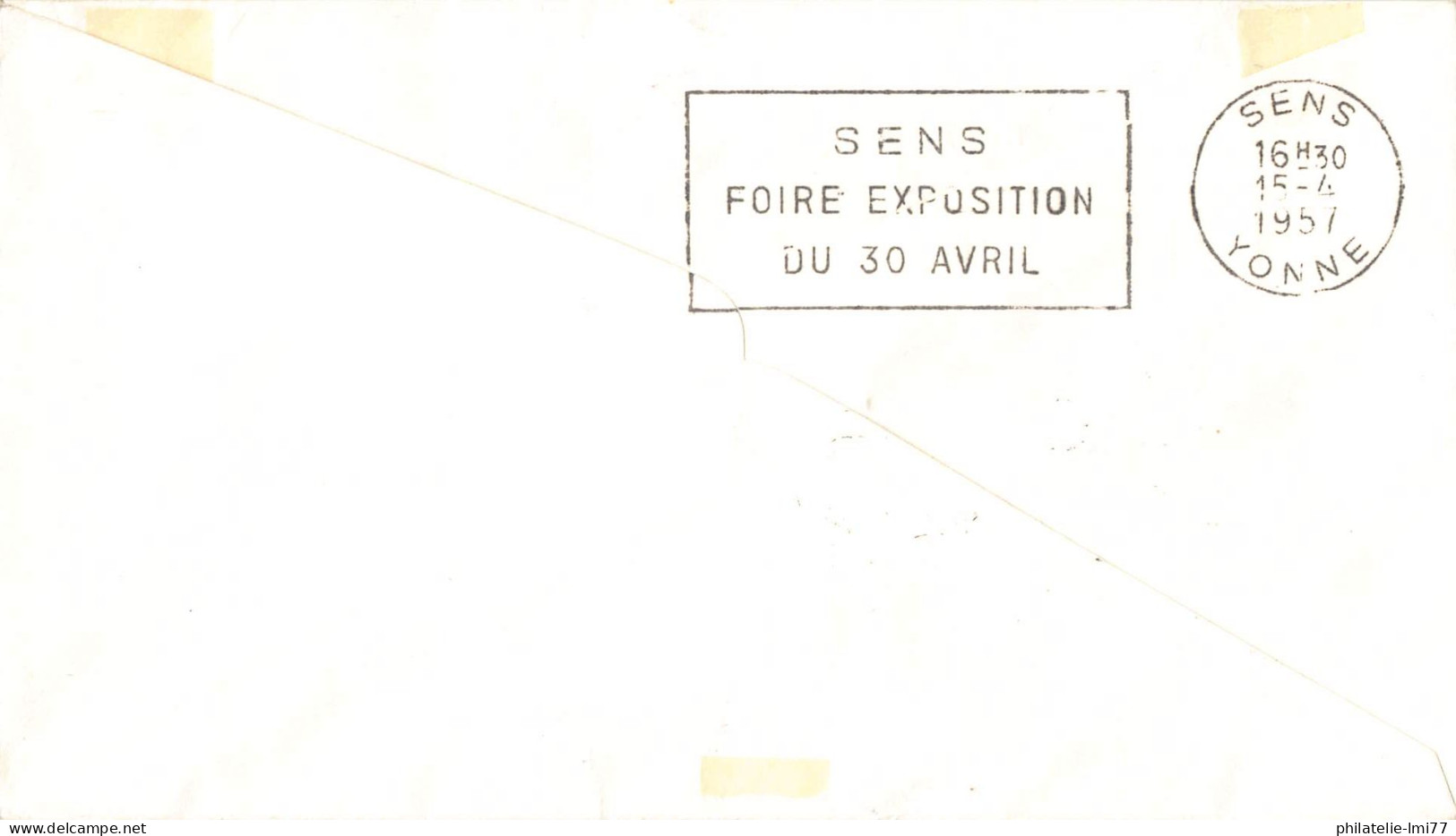 FDC - Octave Terrillon, Créateur De L'Asepsie - Oigny S/seine 13/4/1957 - 1950-1959