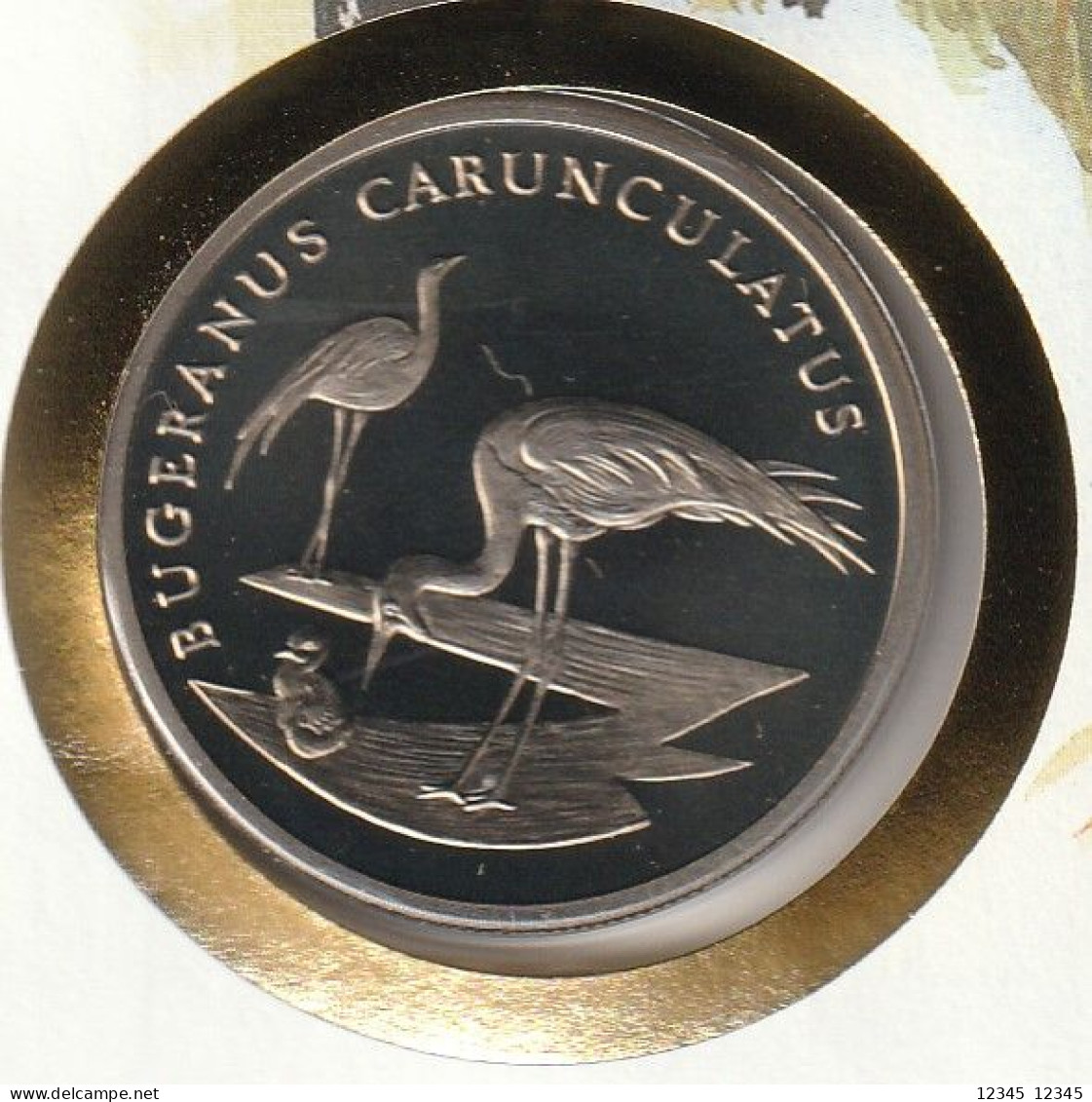 Malawi 1987, Numis Letter, WWF, The Clunky Crane, Birds - Malawi (1964-...)