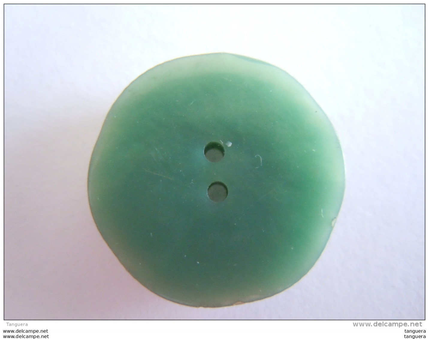 7 Vintage Groene Knopen Plastic  Boutons Vert 2 Cm - Boutons