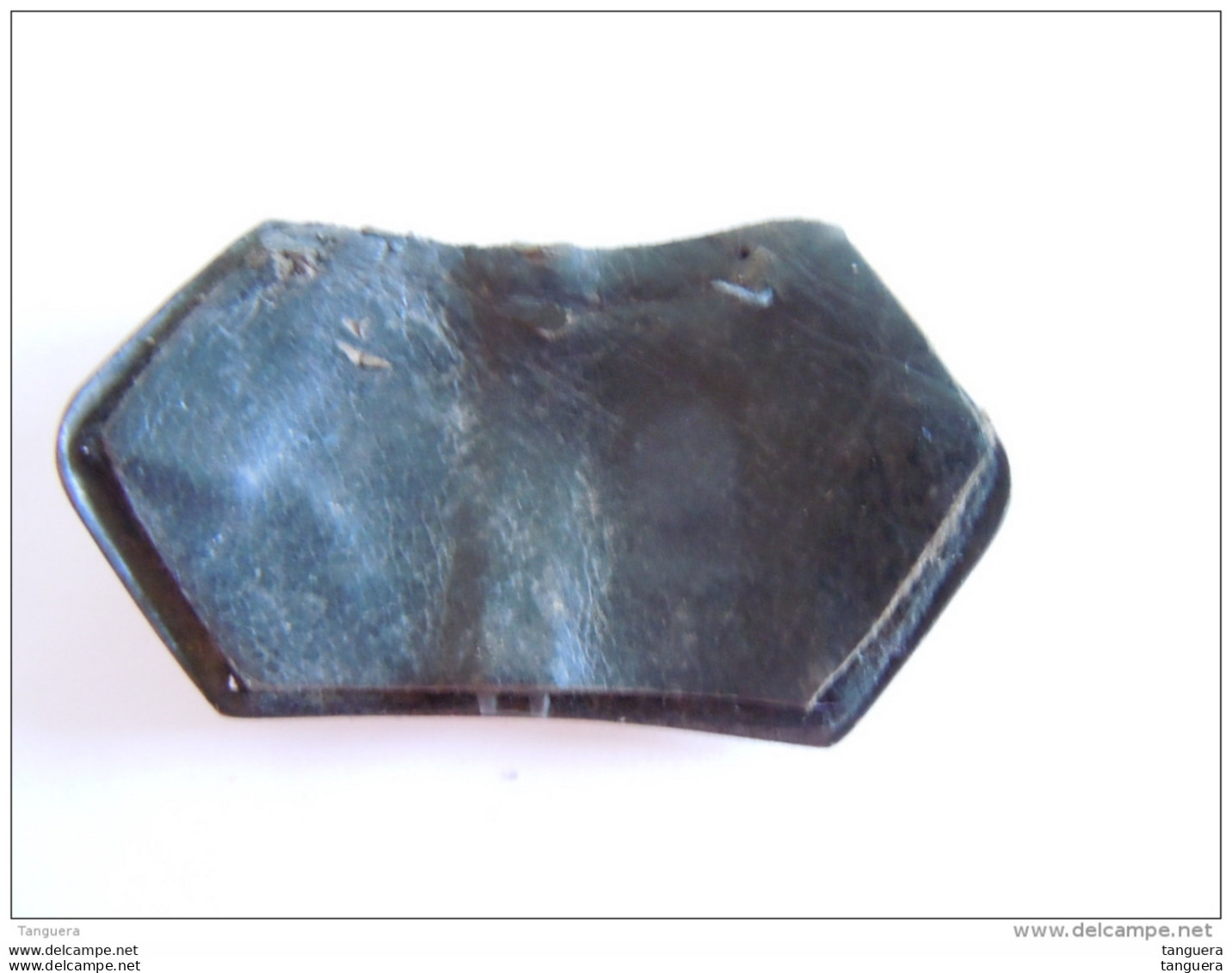 Gesp Of Versiering Handtas Of Schoen Art Deco Suede Metal Boucle De Ceinture Ou Décoration De Sac Ou Soulier 5 X 2,8 Cm - Belts & Buckles