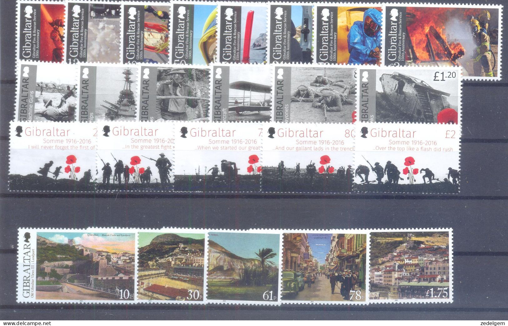 GIBRALTAR     (K041) XC - Collections (sans Albums)