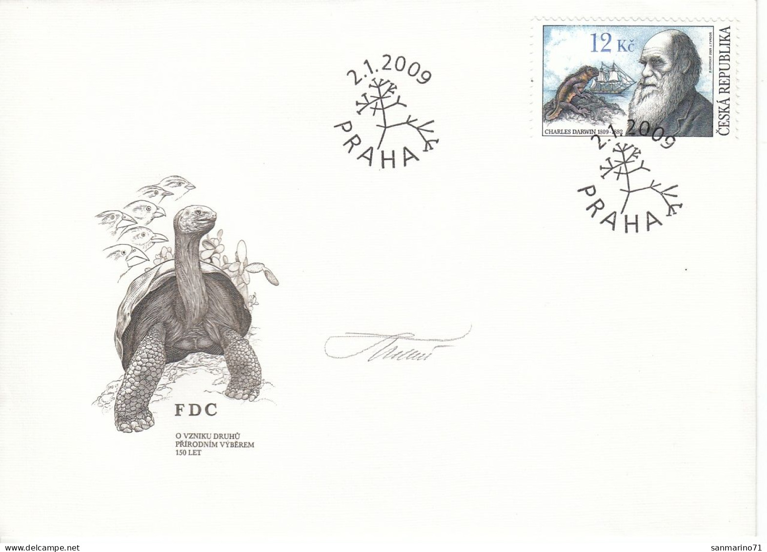 FDC CZECH REPUBLIC 585 - FDC