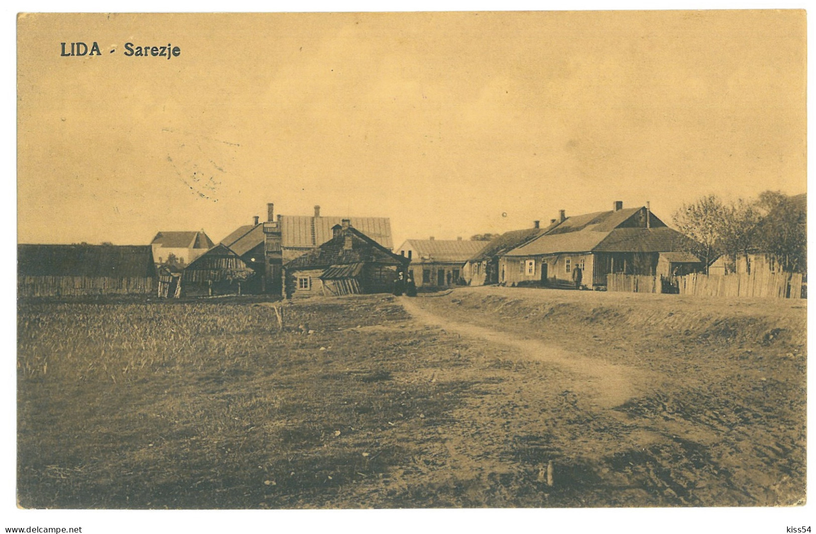 BL 43 - 21978 LIDA, Belarus - Old Postcard, CENSOR - Used - 1916 - Bielorussia