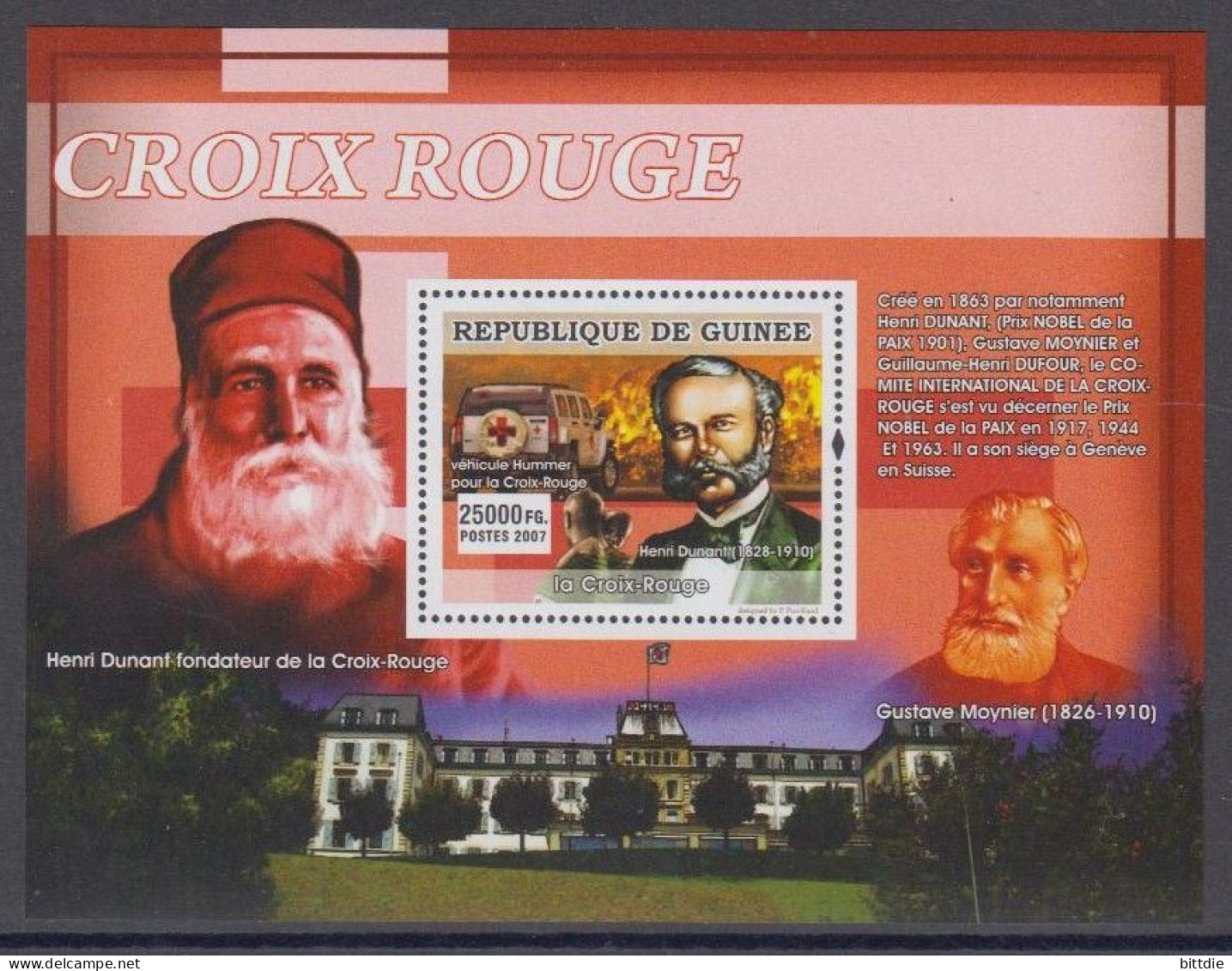 Rotes Kreuz, Guinea  Bl.1372-1374 , Xx  (9542) - Croce Rossa