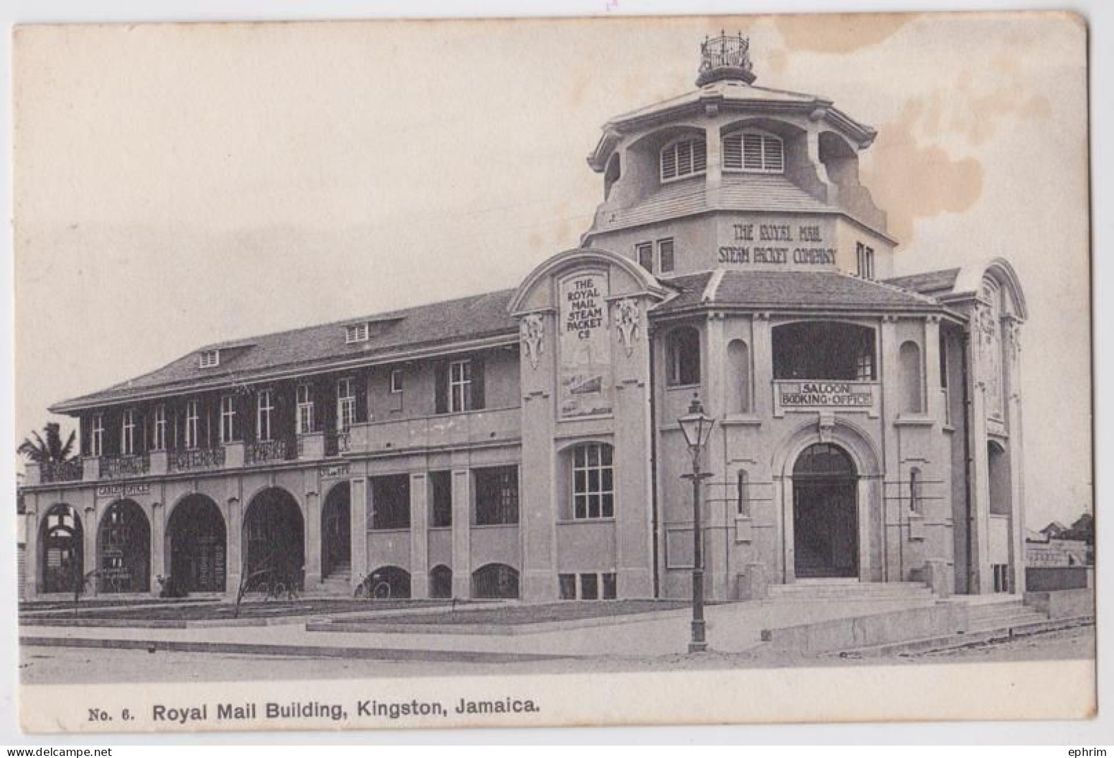 Royal Mail Building Saloon Booking Office Kingston Jamaica - Jamaica