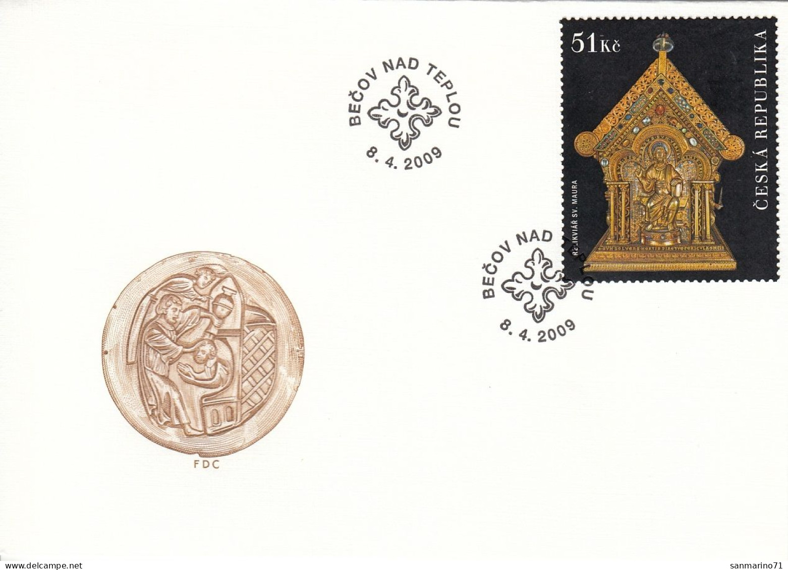 FDC CZECH REPUBLIC 592 - FDC