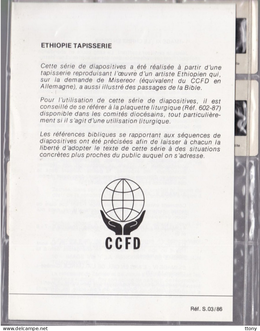 Un lot de 157  diapositives CCFD comité contre la faim : Indonésie -Thaïlande - Maroc  ECT lire  description