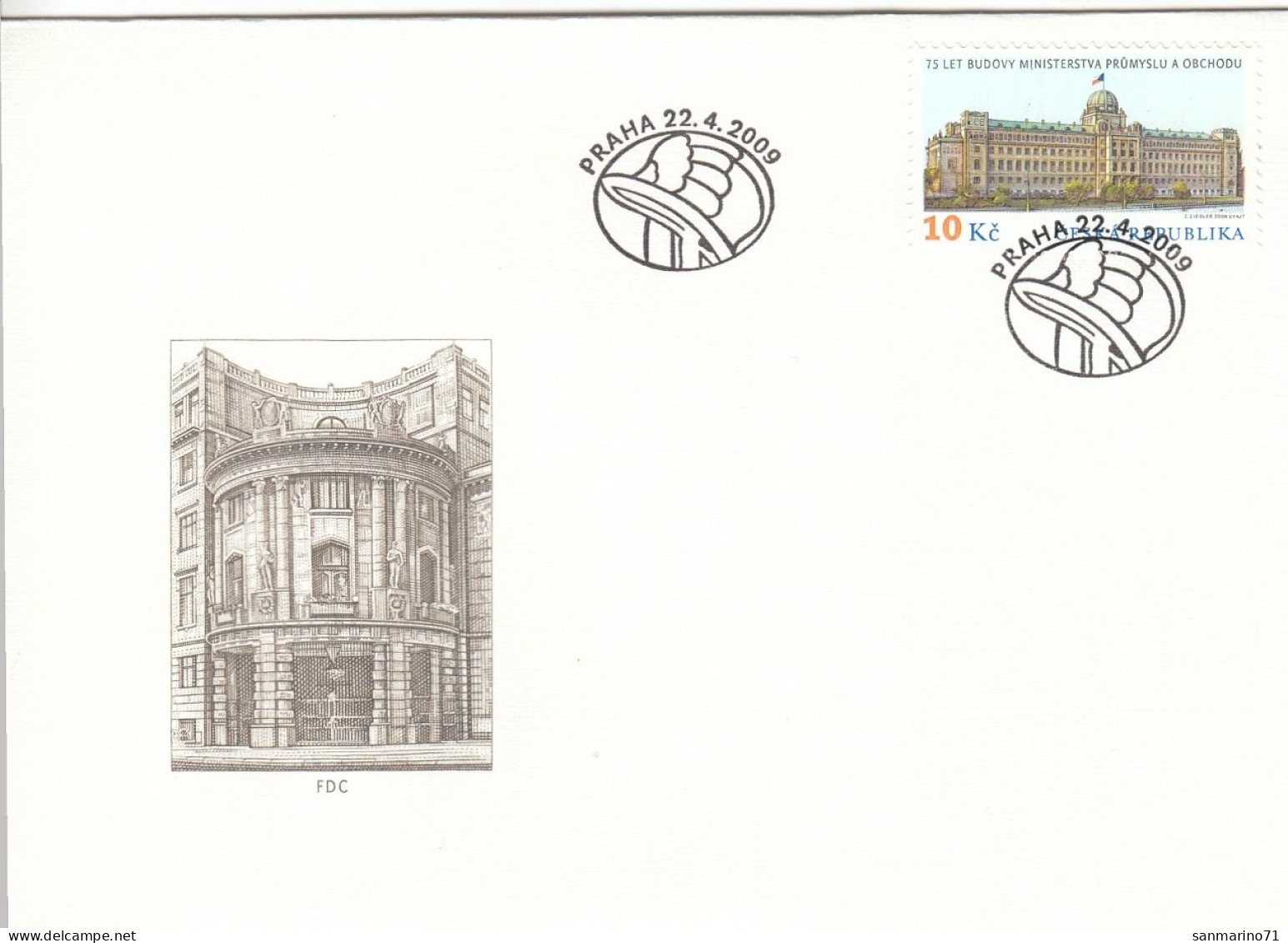 FDC CZECH REPUBLIC 593 - FDC