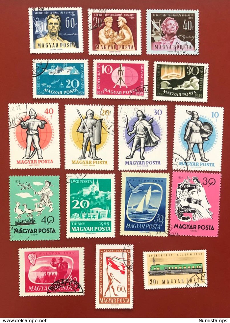 Ungheria - 1959 - Used Stamps