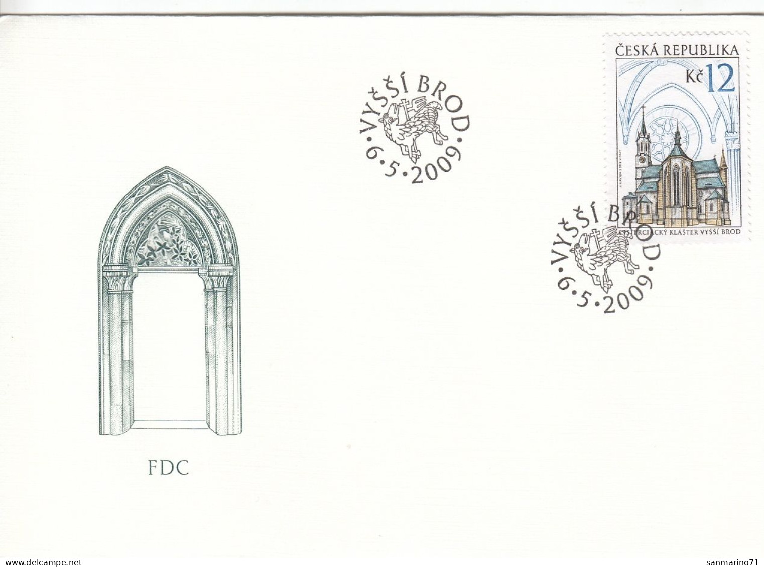 FDC CZECH REPUBLIC 596 - FDC