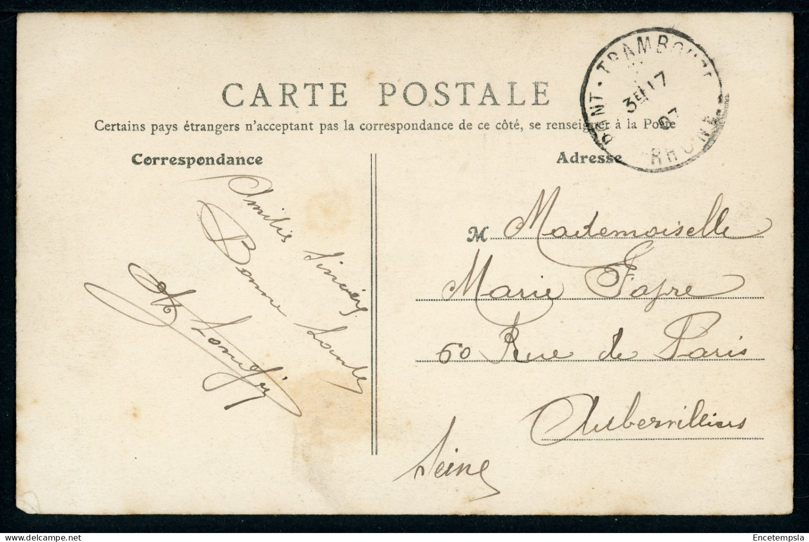 CPA - Carte Postale - France - Thizy - Vue Générale Prise De La Gare (CP24503) - Thizy