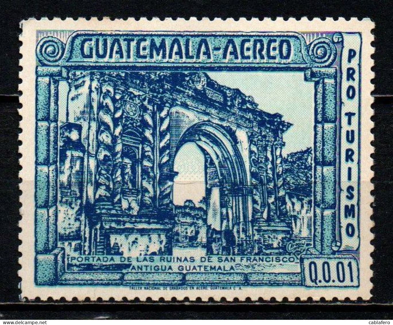 GUATEMALA - 1972 - Portal Of San Francisco - SENZA GOMMA - Guatemala