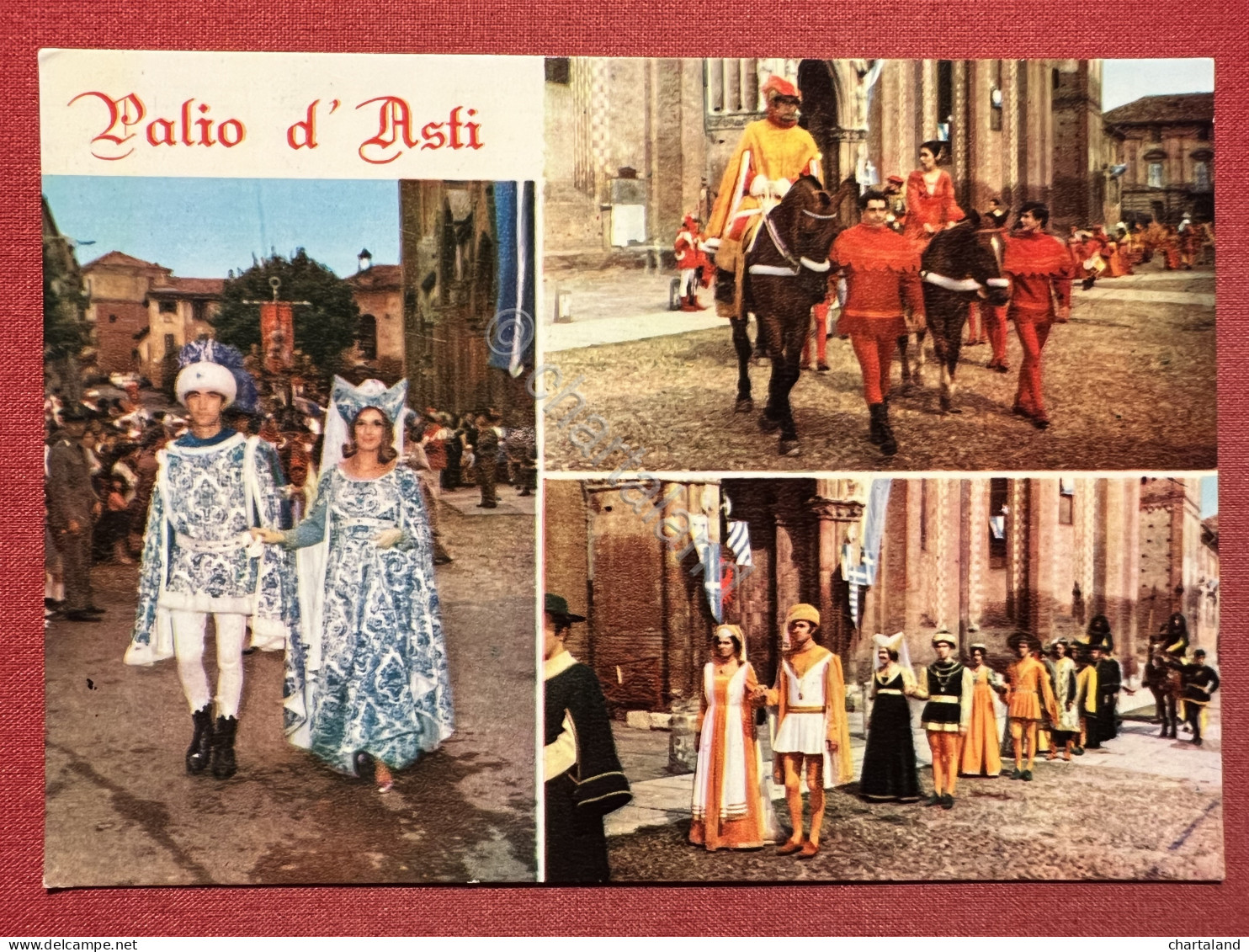 Cartolina - Palio D'Asti - Vedute Diverse - 1965 Ca. - Asti