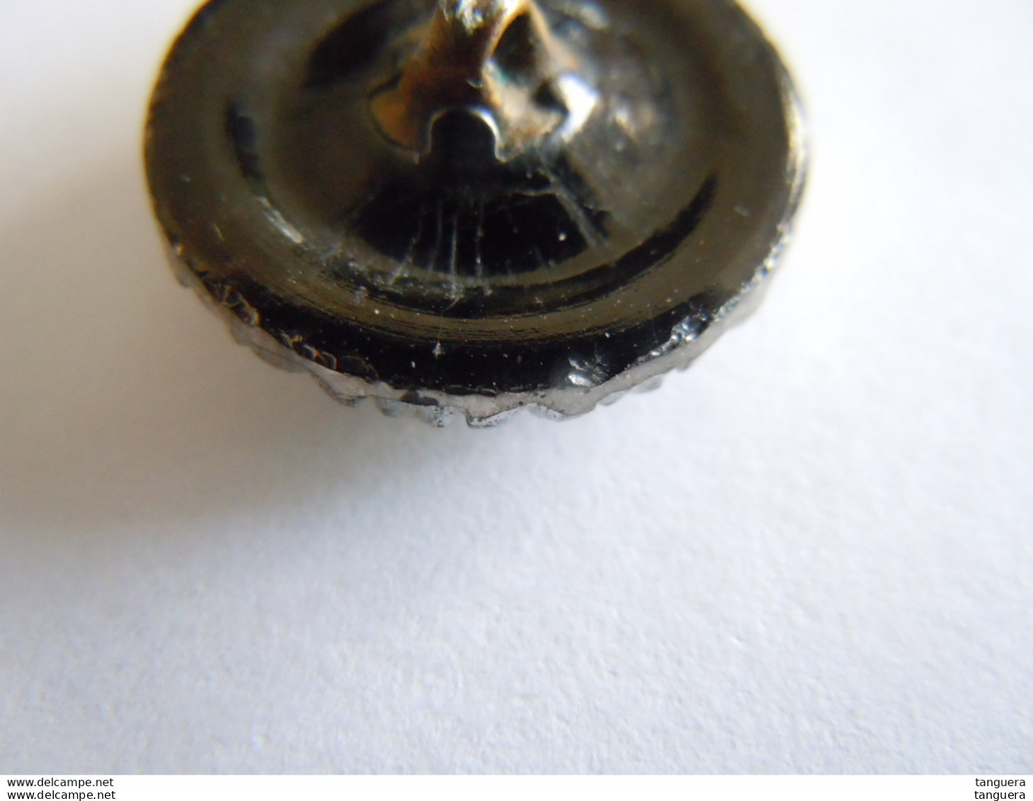 Vintage 1 Bouton En Metal 1 Knoop Metaal Diam. 1,9 Cm - Buttons