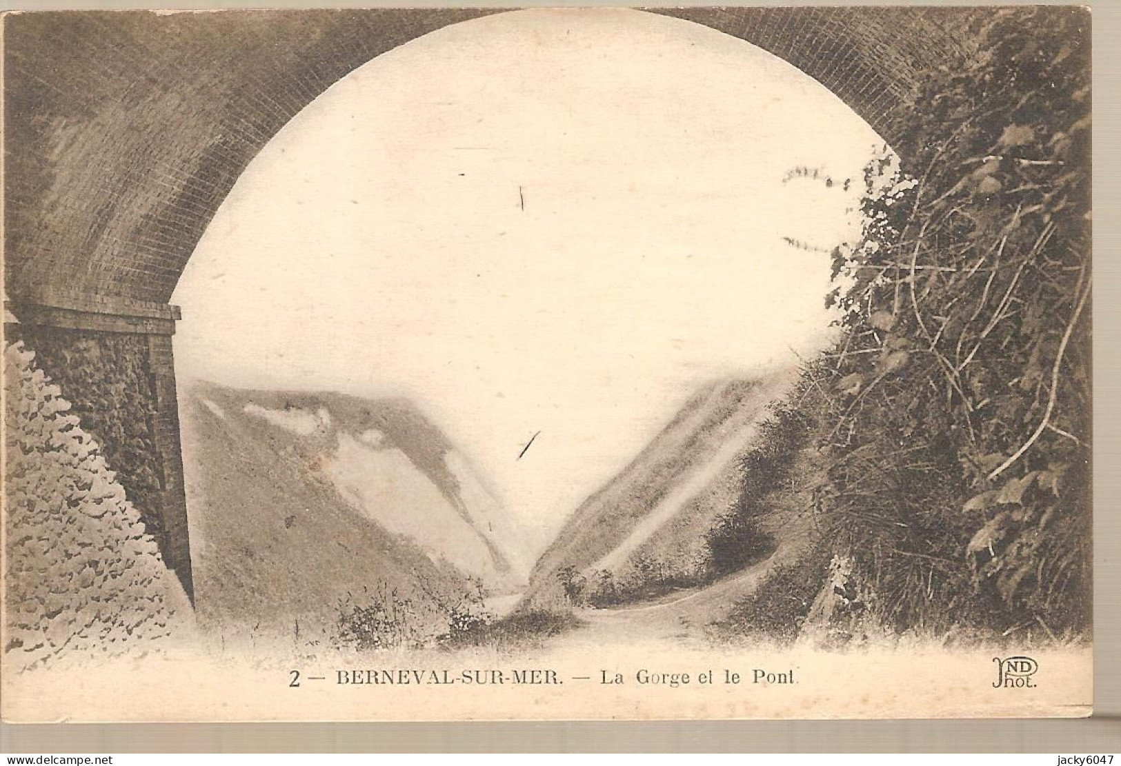 76 - Berneval-sur-Mer - La Gorge Et Le Pont - Berneval