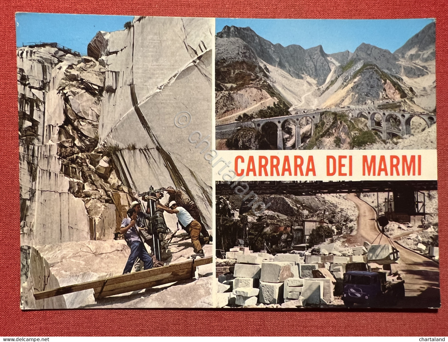 Cartolina - Carrara Dei Marmi - Vedute Diverse - 1980 Ca. - Massa