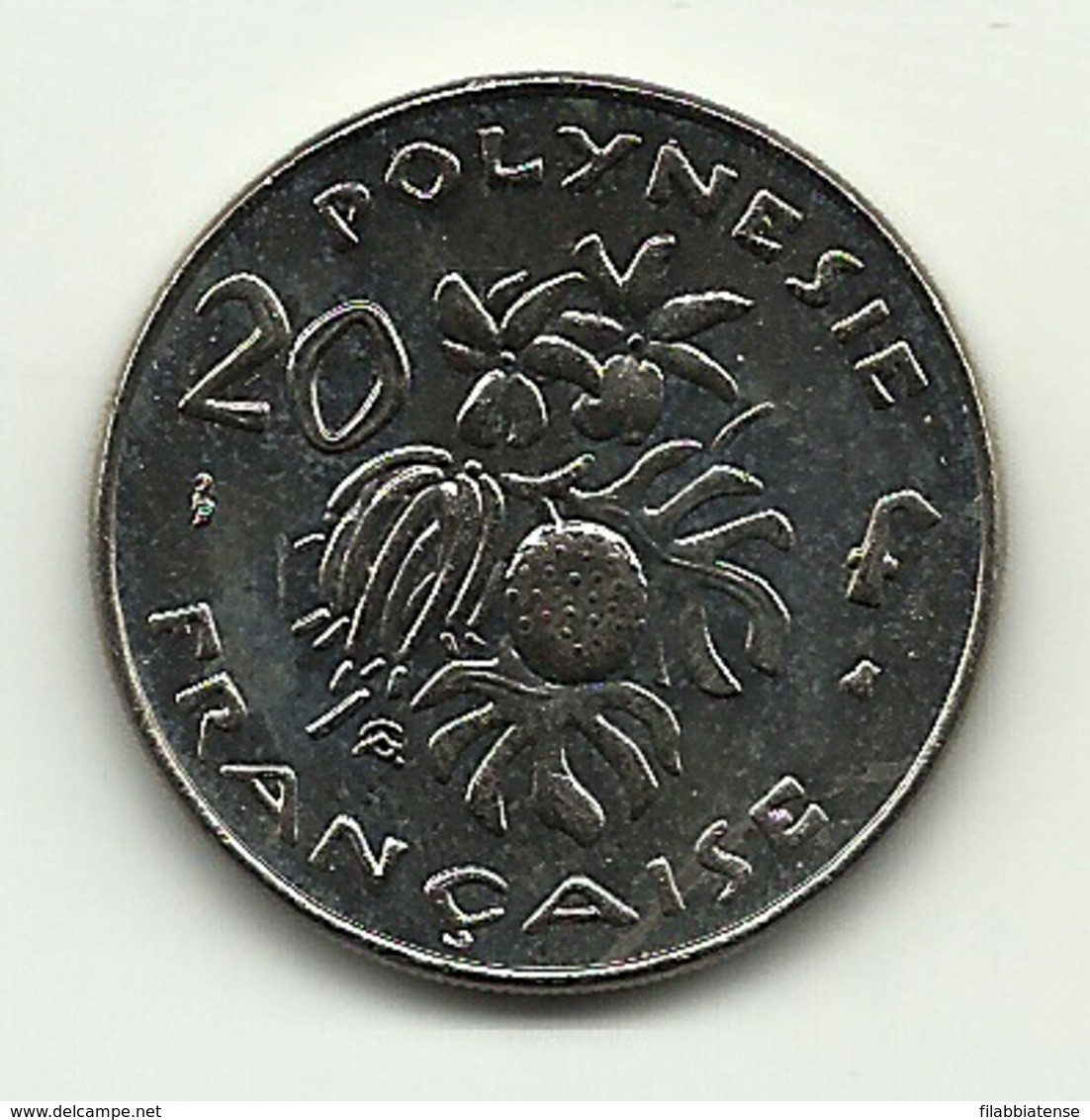 1995 - Polinesia Francese 20 Francs - French Polynesia