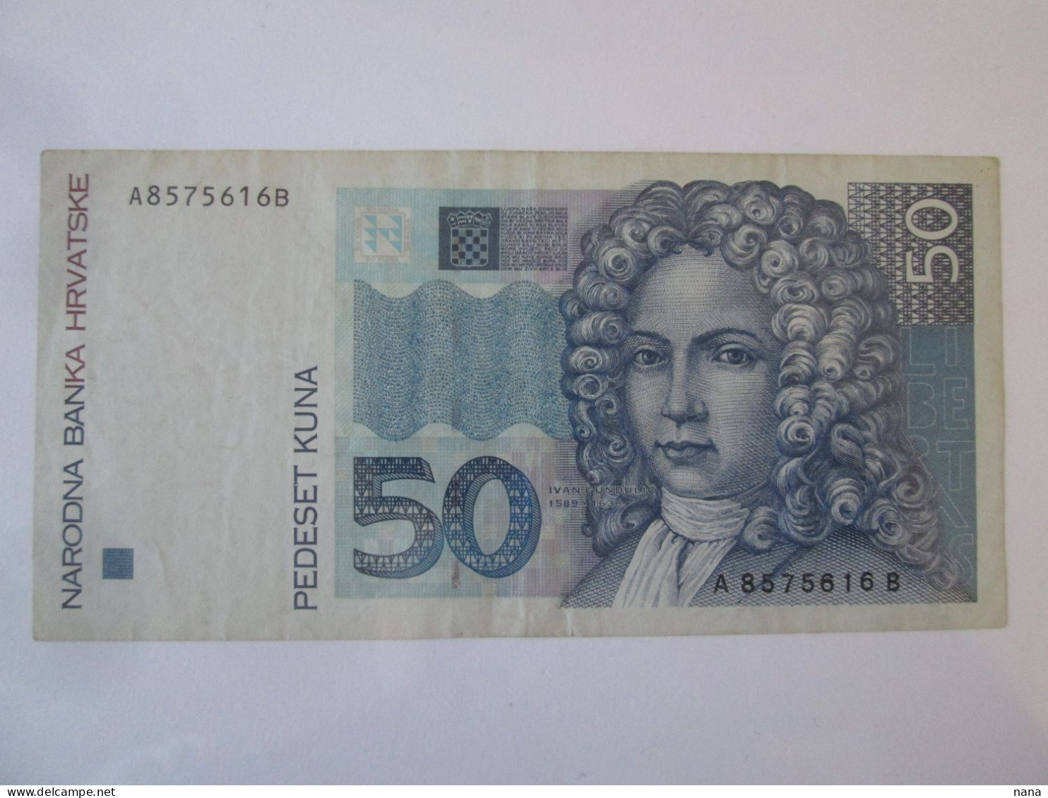Croatia 50 Kuna 1993 Banknote - Croatie