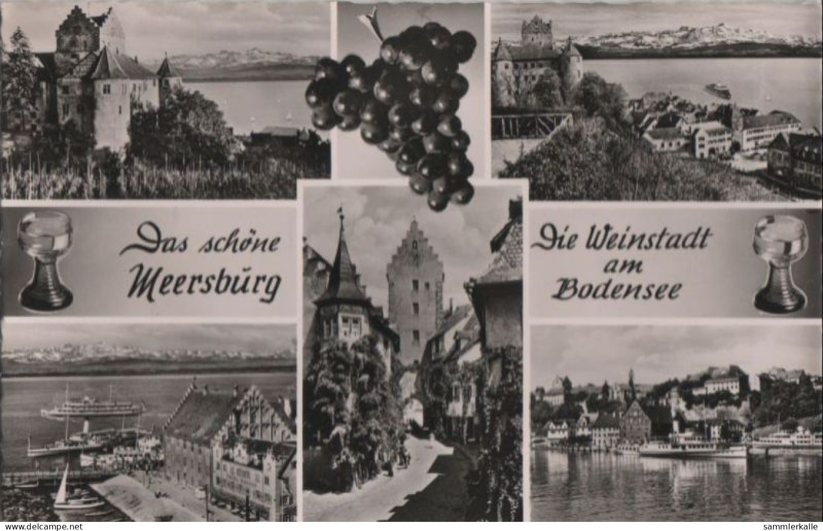 57828 - Meersburg - 5 Teilbilder - Ca. 1960 - Meersburg