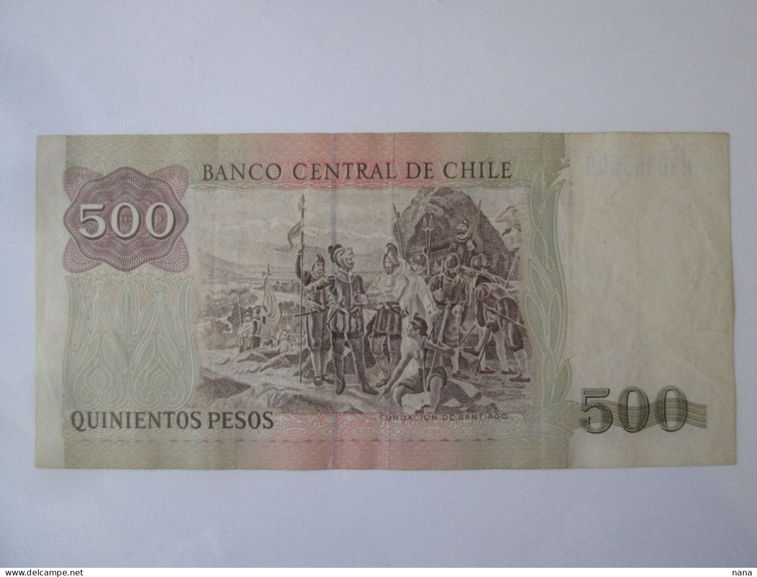 Chile 500 Pesos 1997 Banknote See Pictures - Chili