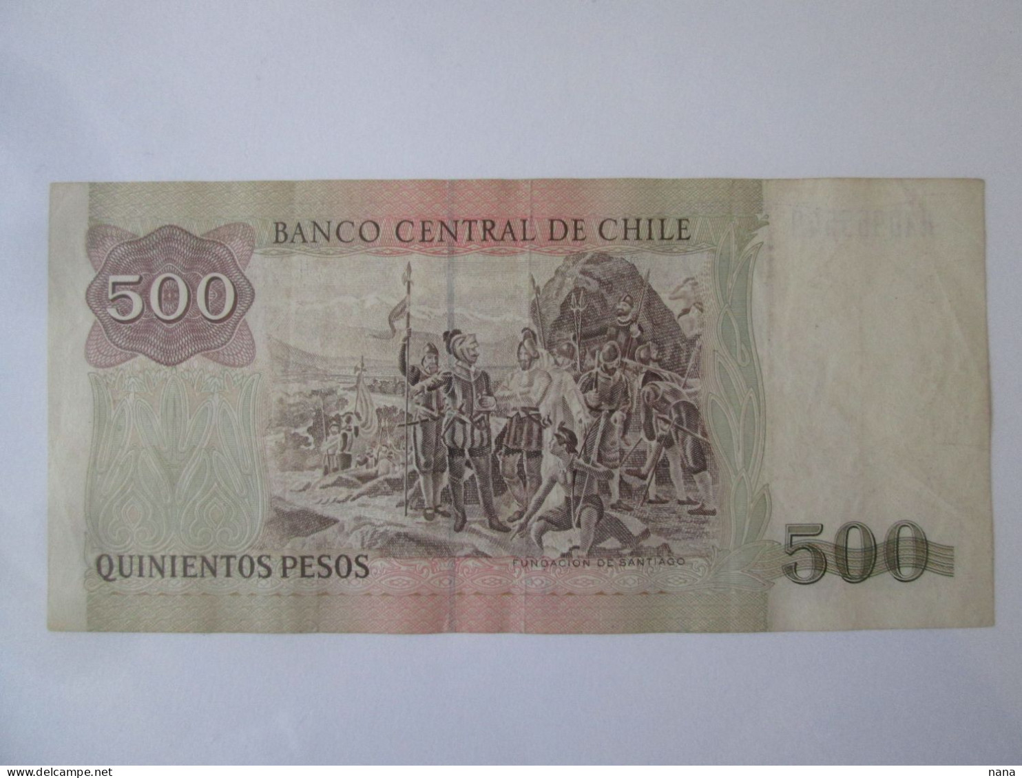 Chile 500 Pesos 1997 Banknote See Pictures - Cile