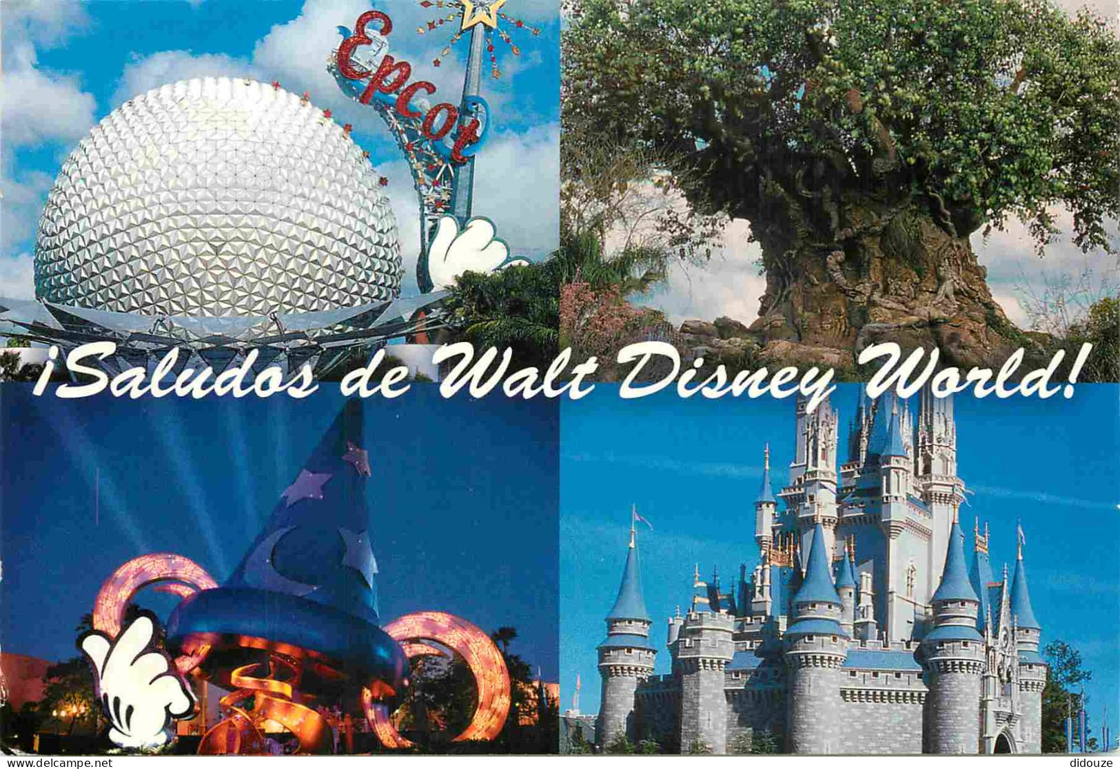 Parc D'Attractions - Walt Disney World Orlando - Multivues - CPM - Voir Scans Recto-Verso - Disneyworld