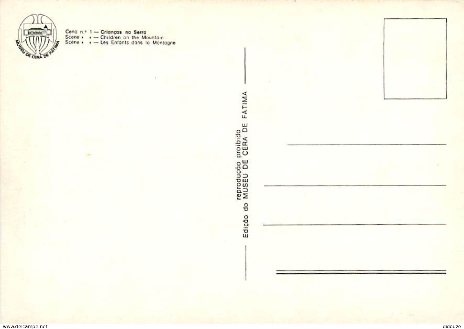 Portugal - Fatima - Crianças Na Serra - Les Entants Dans La Montagne - CPM - Carte Neuve - Voir Scans Recto-Verso - Santarem