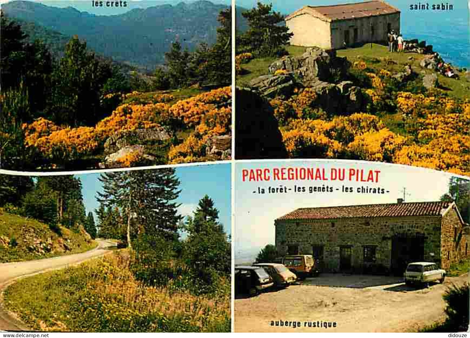 42 - Le Mont Pilat - Parc Naturel Régional Du Pilat - Multivues - Automobiles - Carte Neuve - CPM - Voir Scans Recto-Ver - Mont Pilat