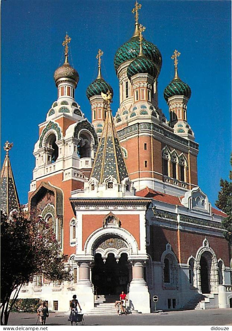 06 - Nice - La Cathédrale Orthodoxe Russe - CPM - Carte Neuve - Voir Scans Recto-Verso - Monuments, édifices