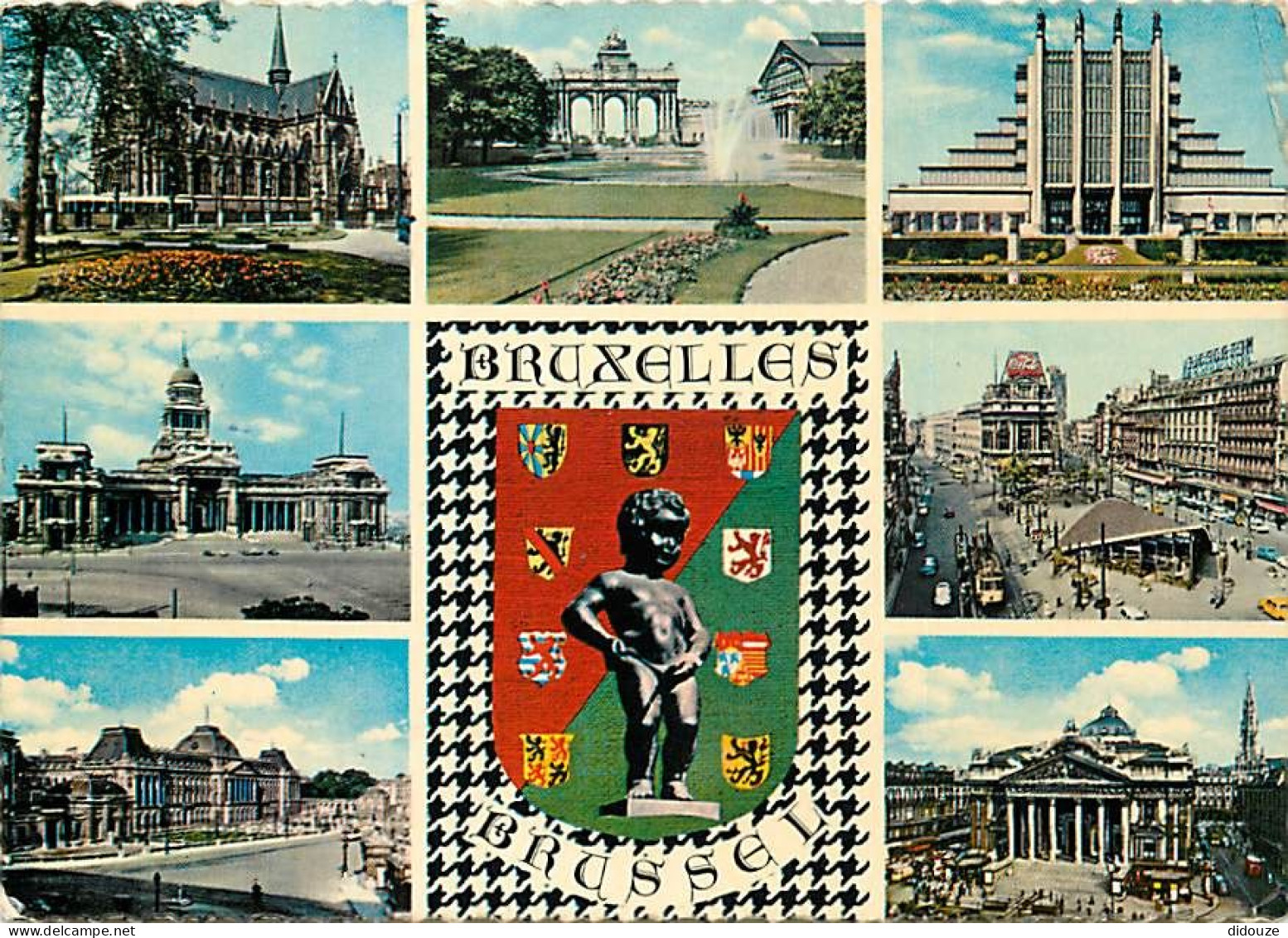 Belgique - Bruxelles - Brussel - Multivues - CPM - Voir Scans Recto-Verso - Mehransichten, Panoramakarten