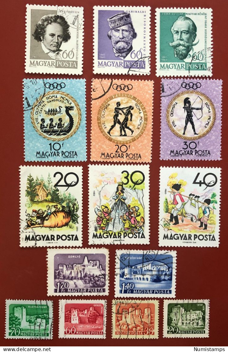Ungheria - 1960 - Oblitérés