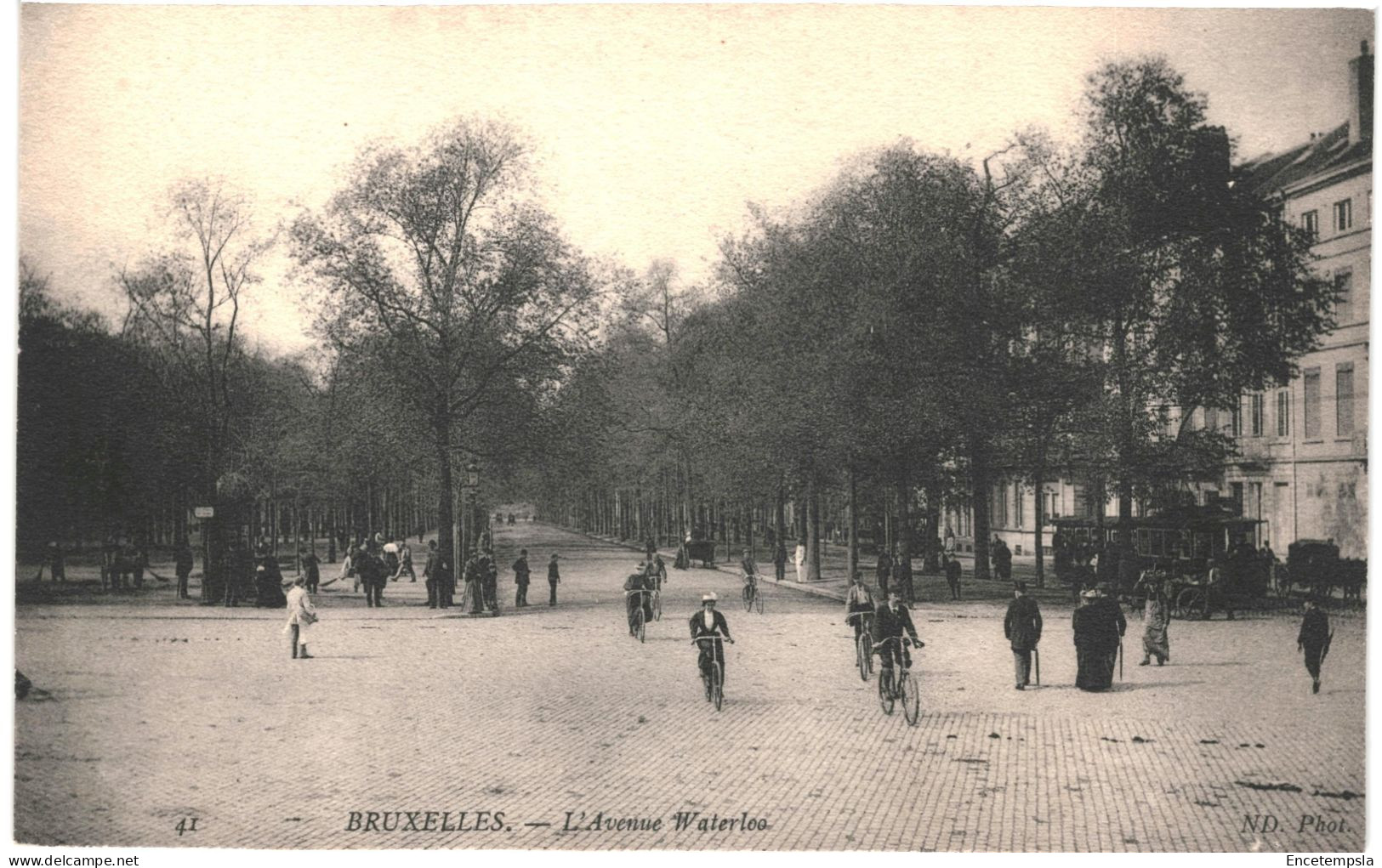 CPA Carte Postale Belgique Bruxelles Avenue De Waterloo  VM78906 - Lanen, Boulevards